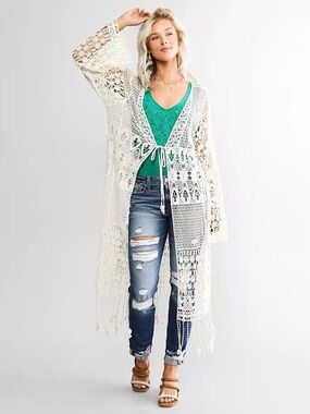 Buckle | Crotchet Kimono